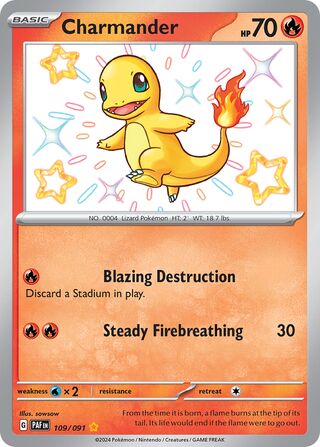 Charmander (Paldean Fates 109/091)