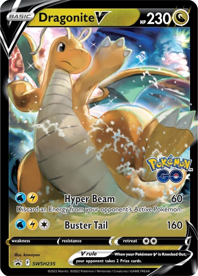 SWSH235 DragoniteV SSP PROMO