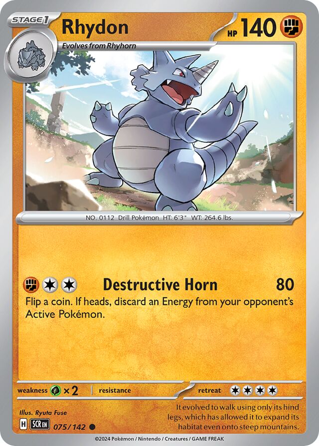 Rhydon Stellar Crown 075/142 Common