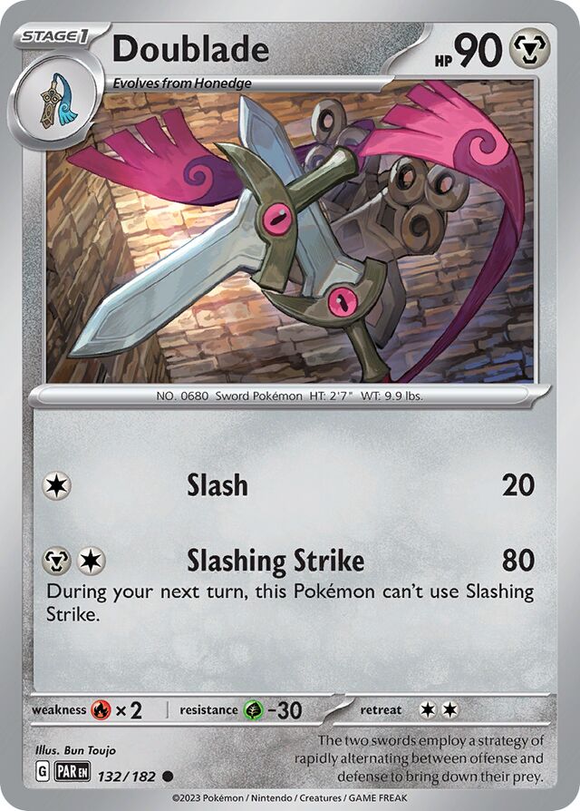 132/182 Doublade PAR Common