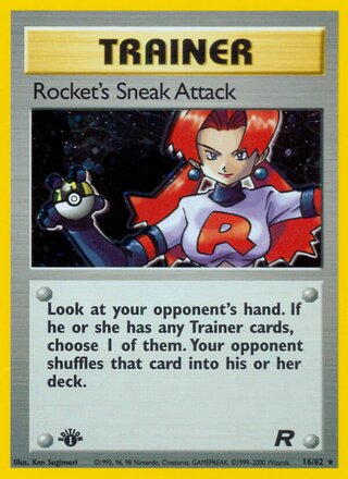 Rocket's Sneak Attack (Team Rocket 16/82)