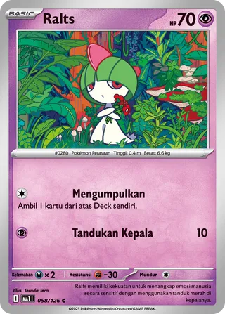 Ralts (Mega Evolution 058/126)