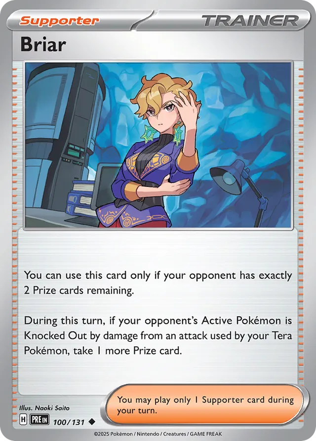 Briar Prismatic Evolutions 100/131 Uncommon