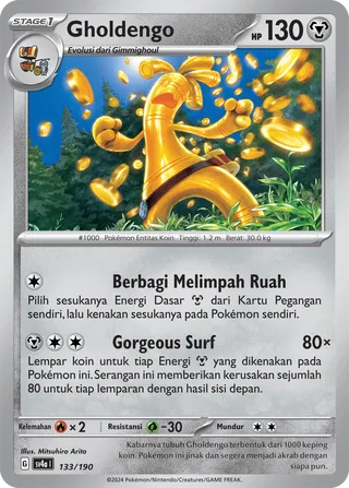 Gholdengo (Shiny Treasure ex 133/190)