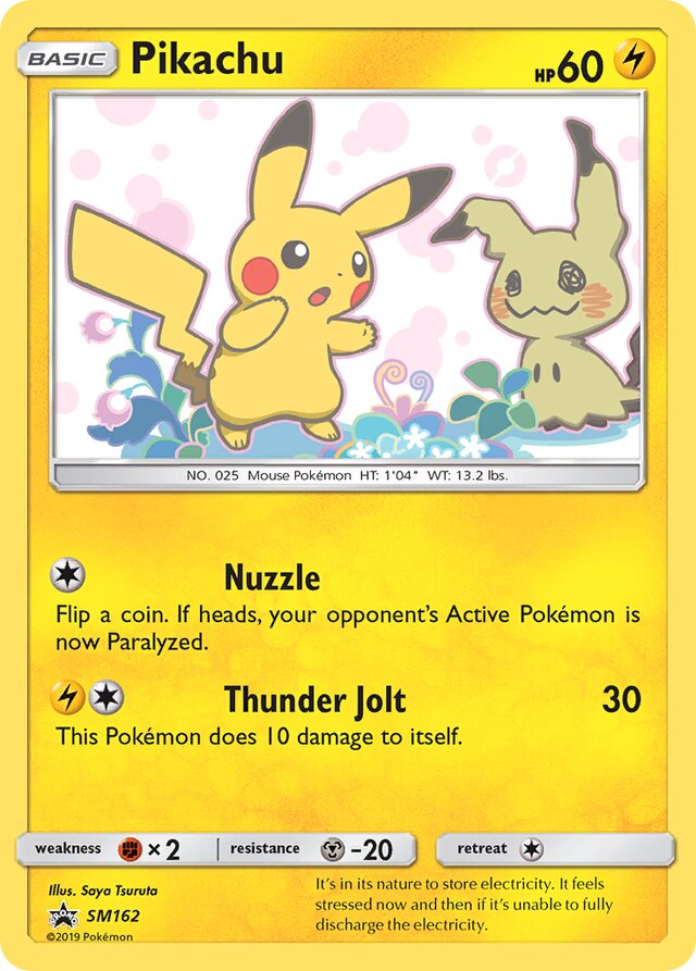 SM162 Pikachu SMP PROMO