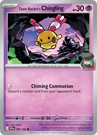 Team Rocket's Chingling (Destined Rivals 085/182)