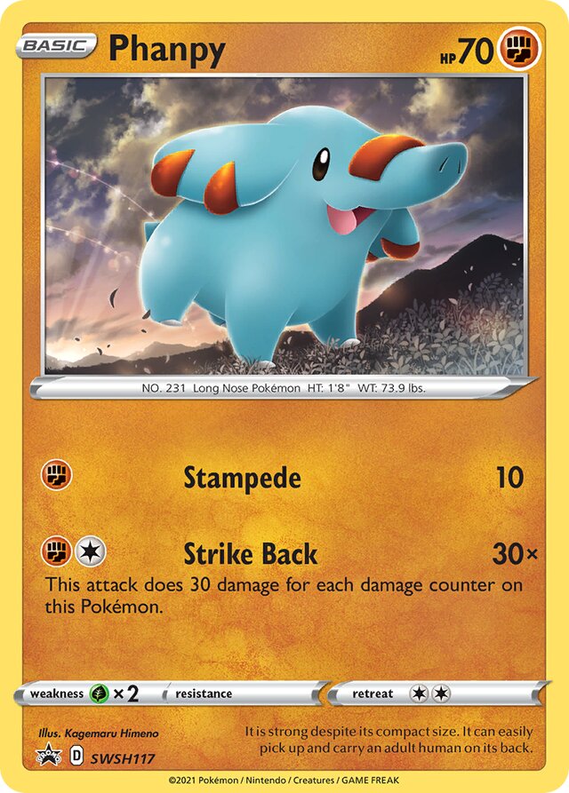 SWSH117 Phanpy SSP PROMO