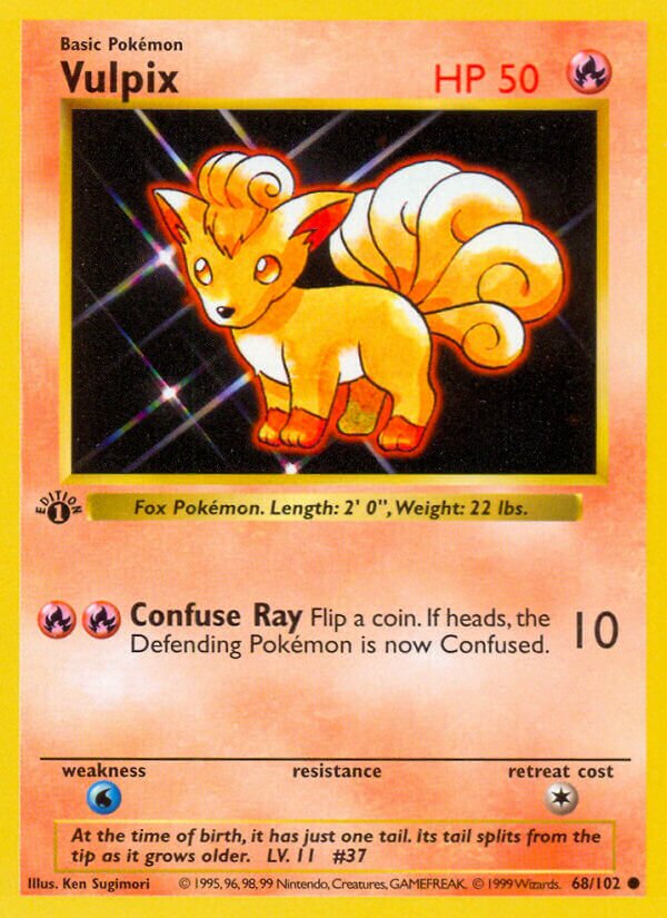 Vulpix Base 68/102 Common