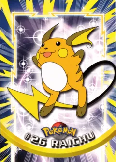 Raichu (Topps Series 1 26)