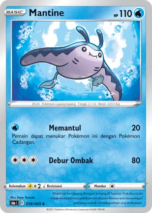 Mantine (Eevee Heroes 018/069)