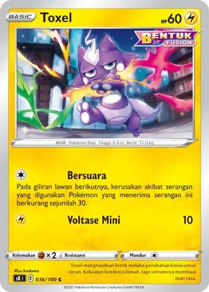 Toxel (Fusion Arts 036/100)
