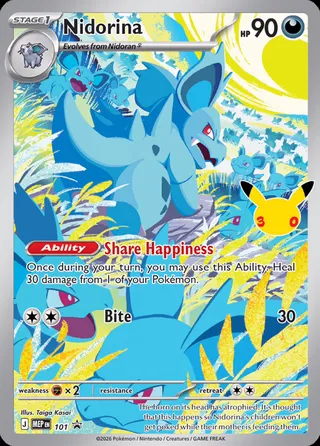Nidorina (Mega Evolution Promos 101)