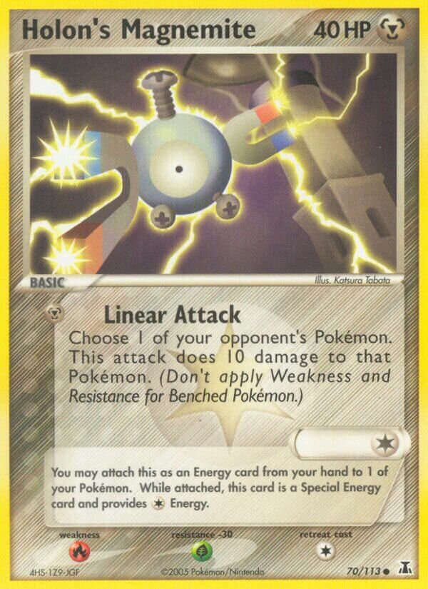Holon'S Magnemite 70/113 3 EX DELTA SPECIES COMMON PTCG
