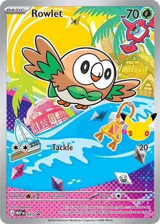 Rowlet (Mega Evolution Promos 043)