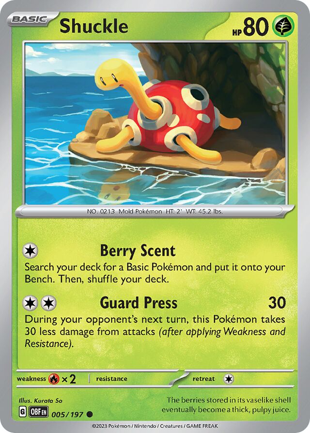 005/197 Shuckle OBF Common