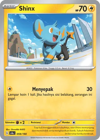 Shinx (Shiny Treasure ex 059/190)