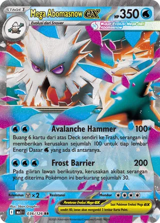 Mega Abomasnow ex (Mega Evolution 036/126)