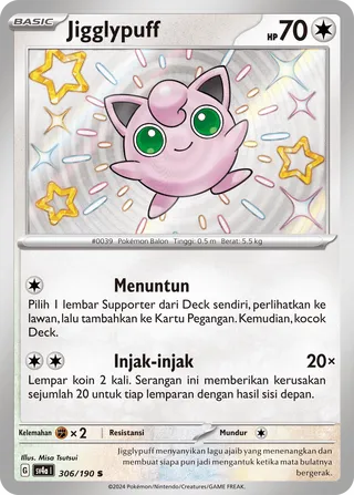 Jigglypuff (Shiny Treasure ex 306/190)