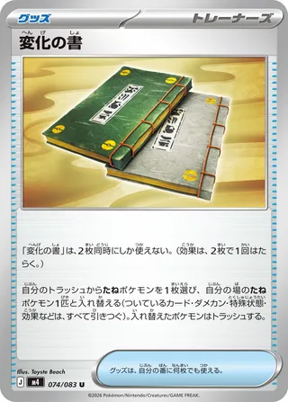 Transformation Tome (Ninja Spinner 074/083)