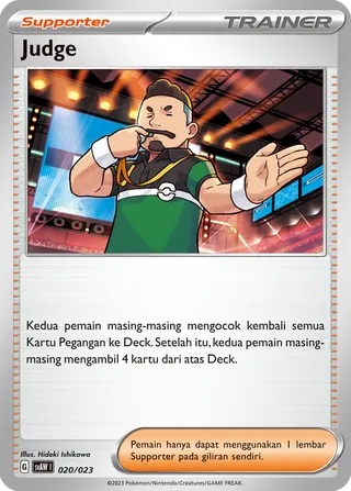 Judge (Quaxly & Mimikyu ex Starter Deck ex 020/023)