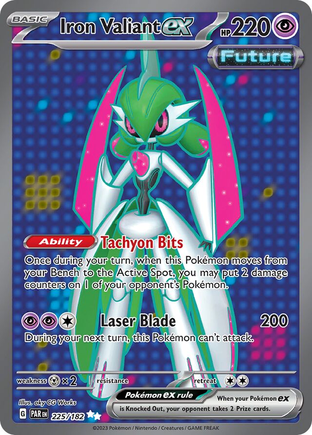 Iron Valiantex Paradox Rift 225/182 Ultra Rare