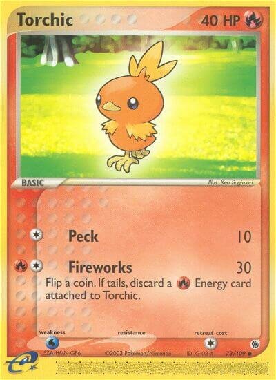 73/109 Torchic RS Common