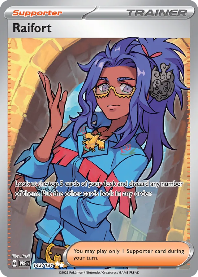 Raifort Prismatic Evolutions 142/131 Ultra Rare