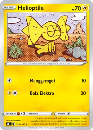 Helioptile (Fusion Arts 030/100)