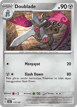 Doublade (Terastal Festival ex 110/187)