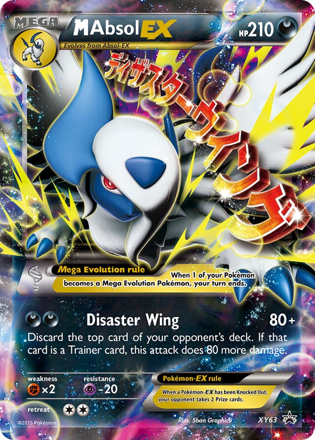 MegaAbsolEX XY Black Star Promos XY63 PROMO