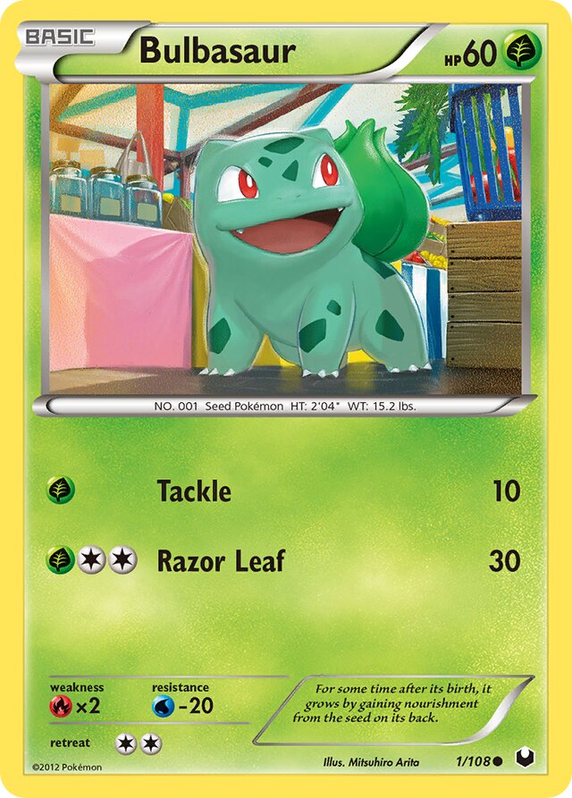 TCG Pulse of the Frontier - #1 Bulbasaur