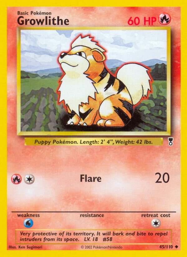 45/110 Growlithe LC Uncommon