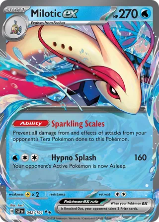 Milotic ex (Surging Sparks 042/191)