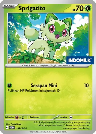 Sprigatito (Scarlet & Violet Promos 192/SV-P)