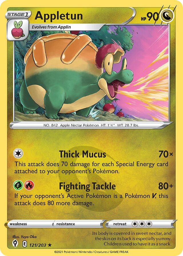 121/203 Appletun EVS Rare
