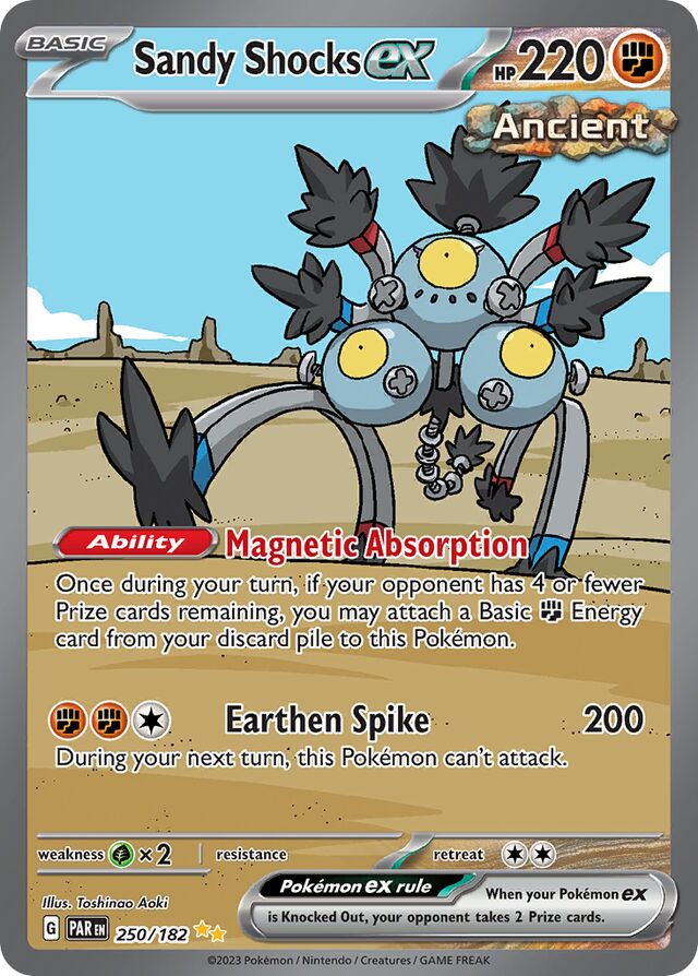 Sandy Shocksex Paradox Rift 250/182 Special Illustration Rare