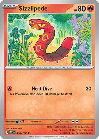 Sizzlipede (Temporal Forces 036/162)