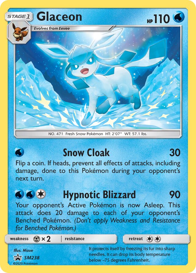 SM238 Glaceon SMP PROMO