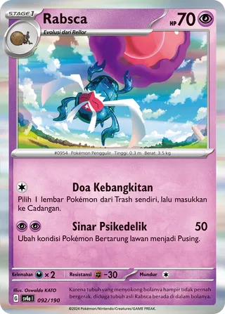 Rabsca (Shiny Treasure ex 092/190)