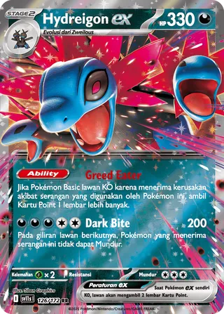 Hydreigon ex (Black & White 126/172)