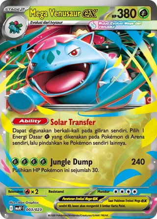 Mega Venusaur ex (Mega Venusaur ex Starter Deck 003/023)