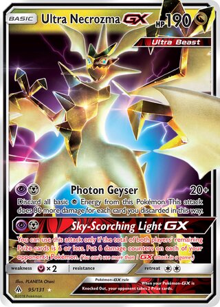 Ultra Necrozma-GX (Forbidden Light 95/131)