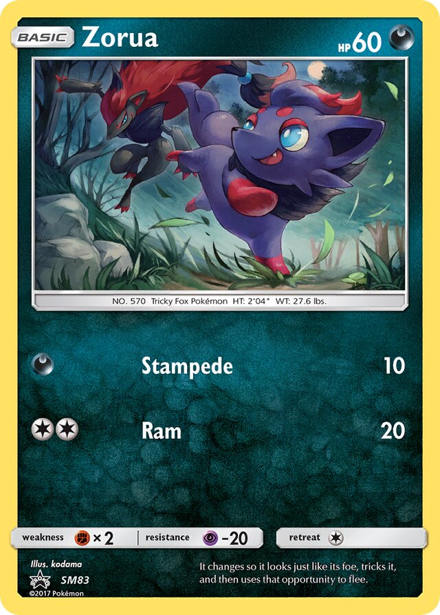 SM83 Zorua SMP PROMO