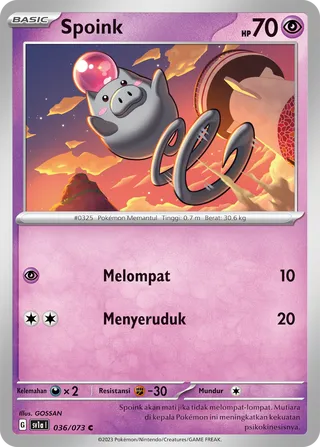 Spoink (Triplet Beat 036/073)