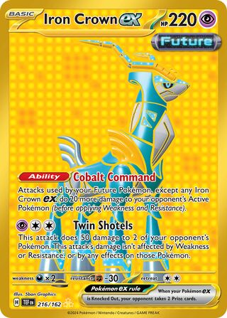 Iron Crown ex (Temporal Forces 216/162)