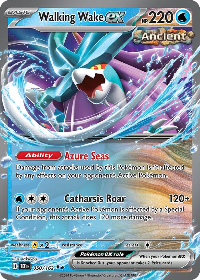 050/162 Walking Wakeex TEF Double Rare