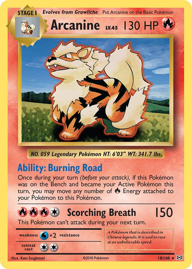 Arcanine the Legend