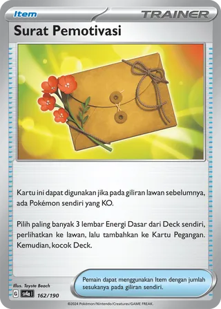 Letter of Encouragement (Shiny Treasure ex 162/190)