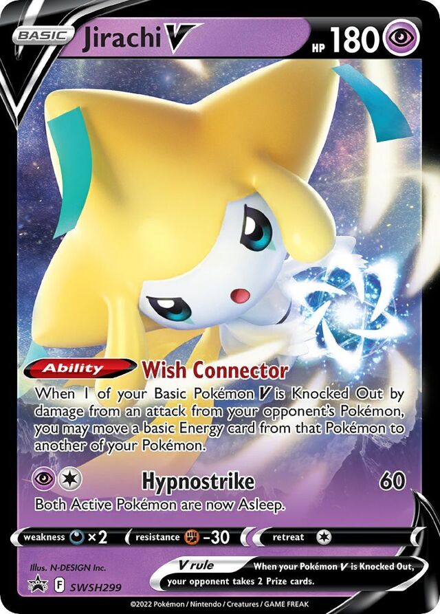 SWSH299 Jirachi V SSP PROMO