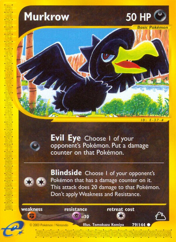 79/144 Murkrow SK Common